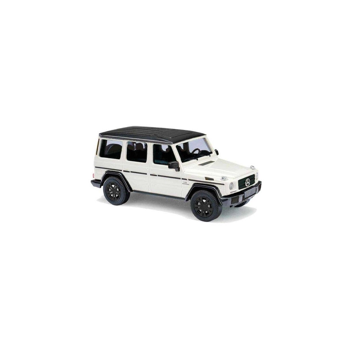 2008 Mercedes-Benz G-Klasse SUV - Assembled -- Edition 35 (white, black), HO, Busch Gmbh & Co Kg 51476