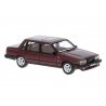 1984 Volvo 740 Sedan - Assembled -- Metallic Red, HO, Brekina Automodelle PCX870663