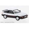 1983 Honda CRX - Assembled -- Black, Metallic Gray, HO, Brekina Automodelle PCX870470