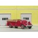 1950-1956 Mack L Fire Pumper - Resin Kit -- Open Cab, Undecorated, HO, Sylvan Scale Models V390