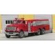 1987-1989 GMC Brigadier Sloped-Hood Fire Tanker/Pumper - Resin Kit -- Unpainted, HO, Sylvan Scale Models V403