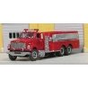 1987-1989 GMC Brigadier Sloped-Hood Fire Tanker/Pumper - Resin Kit -- Unpainted, HO, Sylvan Scale Models V403
