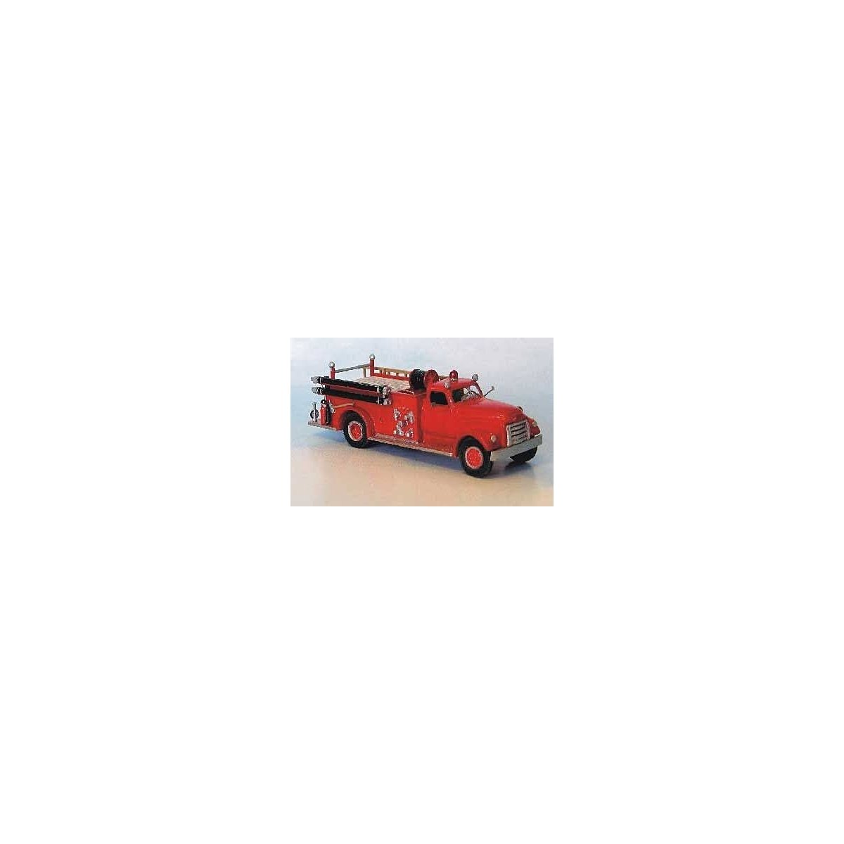 1950-1953 GMC-LaFrance Open Cab Pumper - Resin Kit -- Undecorated, HO, Sylvan Scale Models V084