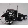 Kenworth T680 3-Axle Day-Cab Tractor Only 2 Pack - Assembled -- Black, HO, Herpa Models 410684