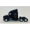 Peterbilt 579 3-Axle Sleeper-Cab Tractor Only 2 Pack - Assembled -- Black, HO, Herpa Models 410544