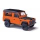 Land Rover Defender 90 SUV - Assembled -- Last Edition (orange, black), HO, Busch Gmbh & Co Kg 54309