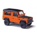 Land Rover Defender 90 SUV - Assembled -- Last Edition (orange, black), HO, Busch Gmbh & Co Kg 54309