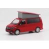 Volkswagen T6.1 Passenger Van California Camper - Assembled -- Green and White, HO, Herpa Models 96805