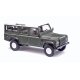 1983 Land Rover Defender SUV - Assembled -- Green, White, HO, Busch Gmbh & Co Kg 50301