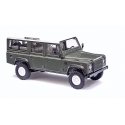 1983 Land Rover Defender SUV - Assembled -- Green, White, HO, Busch Gmbh & Co Kg 50301