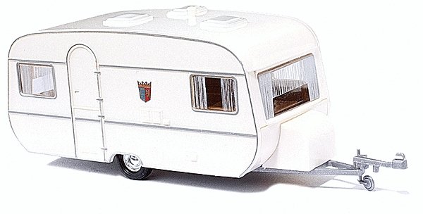 1971 Tabbert House Trailer - Assembled, HO, Busch Gmbh & Co Kg 44960