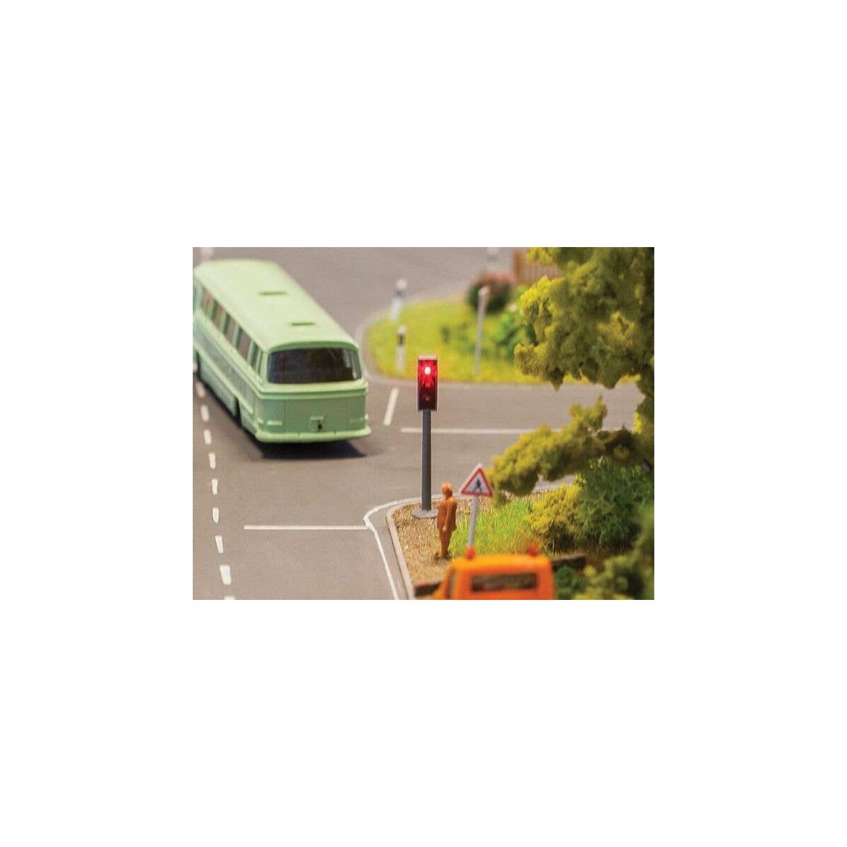 Car System -- LED Traffic Signals Only pkg(2), HO, Faller Gmbh 161841