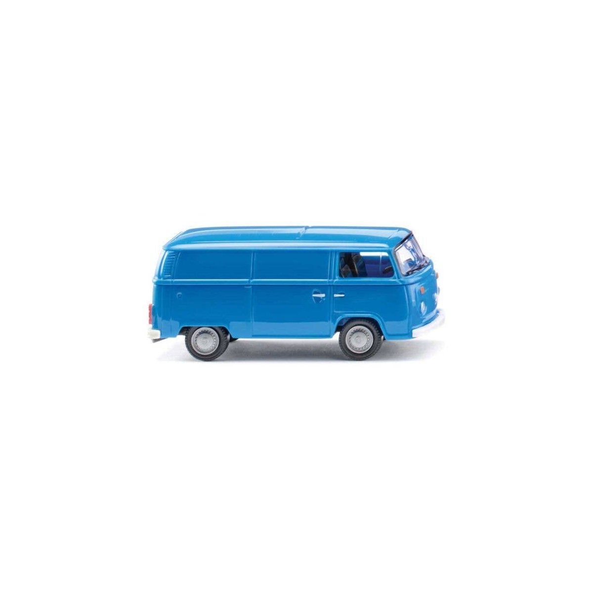 1972-1979 Volkswagen T2b Cargo Van - Assembled -- Blue, HO, Wiking 31801