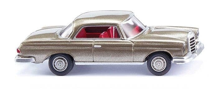 1965-1967 Mercedes-Benz 250 SE Coupe - Assembled -- Metallic Mink Gray, HO, Wiking 14604