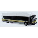 New Flyer Xcelsior Charge XN40 Transit Bus - Assembled -- Painted, Unlettered (yellow stripe), N, Iconic Replicas 1600575