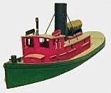 Steam Tug Boat - Kit, N, Sylvan Scale Models 2025
