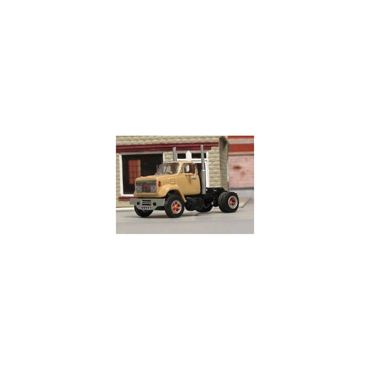 1971-1977 GMC Single-Axle Tractor w/High-Mount Cab, Short Hood - Resin Kit -- Undecorated, HO, Sylvan Scale Models V383