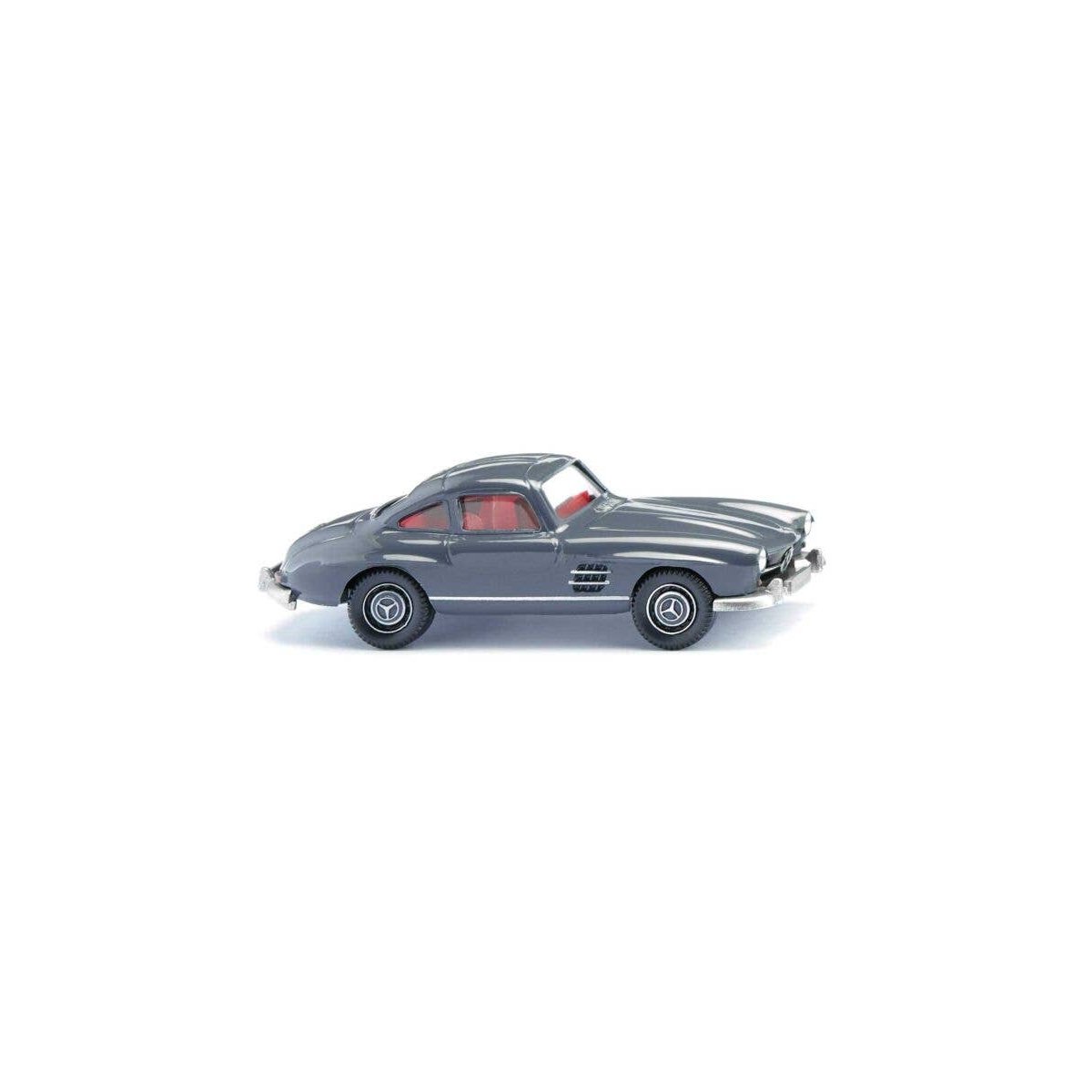 1954-1963 Mercedes-Benz 300 SL - Assembled -- Gray, HO, Wiking 23002