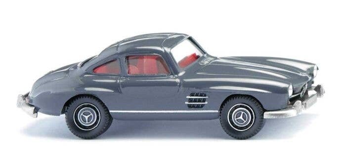 1954-1963 Mercedes-Benz 300 SL - Assembled -- Gray, HO, Wiking 23002