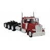 Peterbilt 589 3-Axle Day-Cab Semi Tractor - Assembled -- Red, HO, HO Logistics Replicas 589082