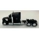 Kenworth 990 Stand-Up Sleeper-Cab Semi Tractor - Assembled -- Black, HO, HO Logistics Replicas 990095