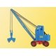 European Construction Equipment -- Fox Excavator with Low & High Cabs, HO, Kibri 11281