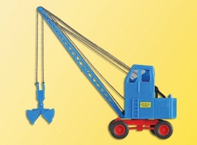 European Construction Equipment -- Fox Excavator with Low & High Cabs, HO, Kibri 11281