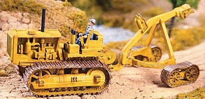 1940s Logging Arch & Crawler - Kit -- Unpainted, N, GHQ 53019