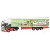 2013 Scania R440 Highline with Refrigerated Trailer - Assembled -- Steady Eddie (green, red, wh, N, Oxford Diecast NSHL16FR