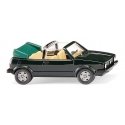 1979-1992 Volkswagen Golf I Convertible - Assembled -- Black, Green, HO, Wiking 4605