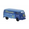 1960-1963 Volkswagen T1b Kasten Cargo Van - Assembled -- Rheinelektra (blue, yellow, German , HO, Brekina Automodelle 32794