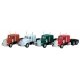 American Trucks - Tractor Only - Peterbilt -- Conventional w/Long Chassis, Sleeper & Dual Rear Axle, HO, Herpa Models 25233