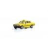 Modern Era Vehicles -- Taxi (yellow), HO, Woodland Scenics 5365