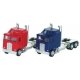 K100 Semi Tractor w/1-Bar Grille & Extra-Long Chassis - Assembled -- Painted (Various Colors), Chro, HO, Herpa Models 35260