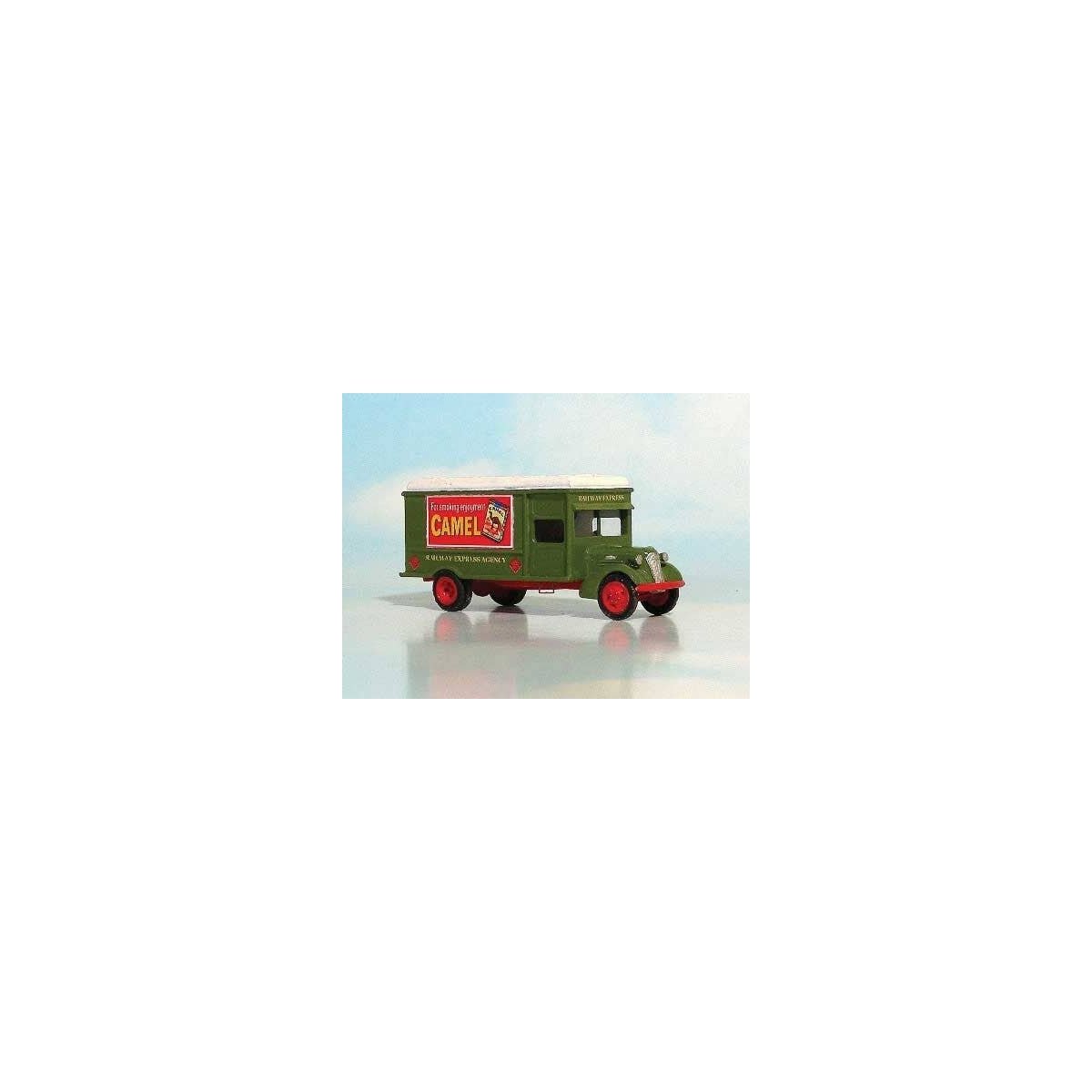 1937 Railway Express Agency Delivery Truck - Resin Kit -- Undecorated, HO, Sylvan Scale Models V100