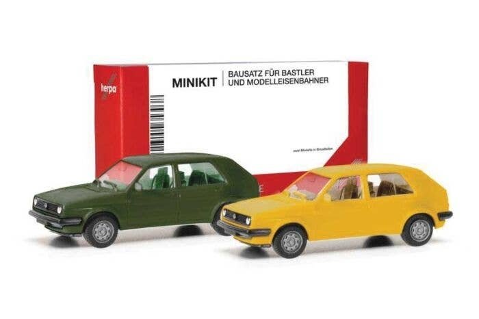 Volkswagen Golf 4-Door Station Wagon - Minikit -- Various Standard Colors, HO, Herpa Models 12195