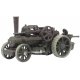 1918 Fowler BB1 Plowing Engine - Assembled -- No. 15145 (Rusty brown, cream), N, Oxford Diecast NFBB001