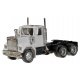 American Trucks - Tractor Only - GMC -- General Conventional w/Short Chassis - Unpainted (white), HO, Herpa Models 15234
