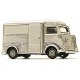 1958 Citroen H Van - Assembled -- Metallic Silver, HO, Busch Gmbh & Co Kg 41909
