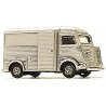 1958 Citroen H Van - Assembled -- Metallic Silver, HO, Busch Gmbh & Co Kg 41909