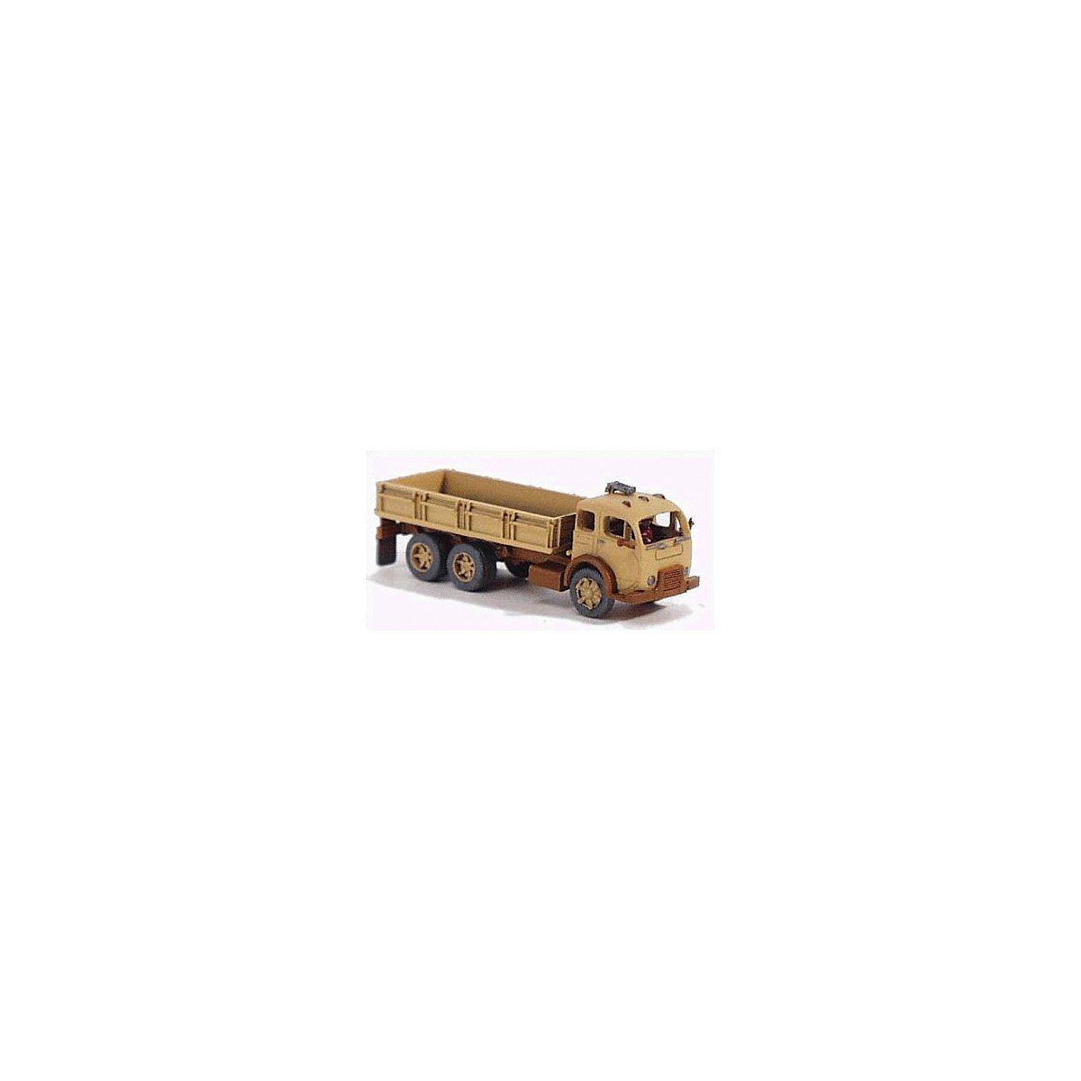 American Truck - (Unpainted Metal Kit) -- 1950 6 x 2 2/Low-Sided Box, N, GHQ 56007