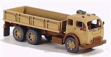 American Truck - (Unpainted Metal Kit) -- 1950 6 x 2 2/Low-Sided Box, N, GHQ 56007