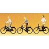 Sports & Recreation -- Cyclists pkg(3), HO, Preiser Kg 10336