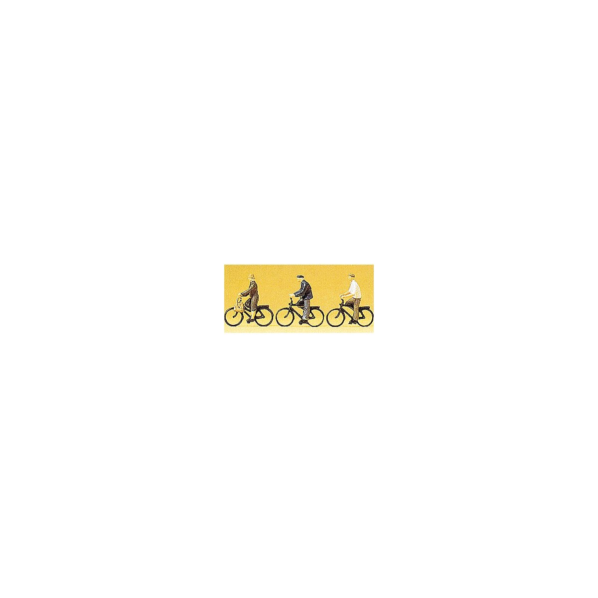 Sports & Recreation -- Cyclists pkg(3), HO, Preiser Kg 10333