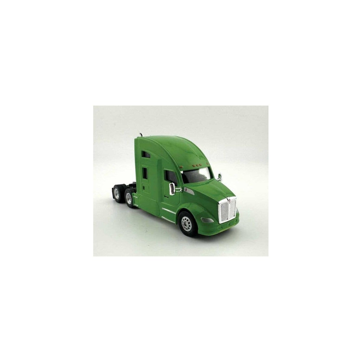Kenworth T-680 Sleeper-Cab Semi Tractor - Assembled -- Lime Green, HO, HO Logistics Replicas 68004