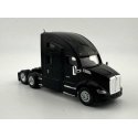 Kenworth T-680 Sleeper-Cab Semi Tractor - Assembled -- Black, HO, HO Logistics Replicas 68009
