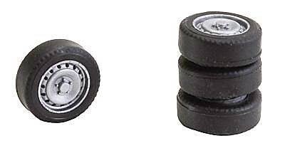 Tires & Rims - Car System -- Fits Mercedes-Benz Sprinter & Volkswagen T5 Vans from Herpa & Wiking, HO, Faller Gmbh 163108