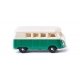 1963-1967 Volkswagen T1 Passenger Van - Assembled -- Green, White, N, Wiking 93204
