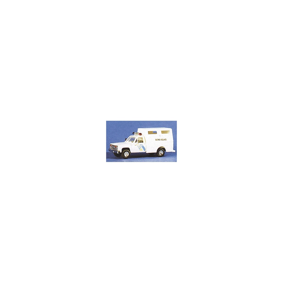 Chevrolet 1-Ton Personnel Van - Emergency - Police Vehicles -- New Jersey State Police - Tech, HO, Trident Miniatures 90188