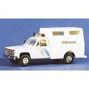 Chevrolet 1-Ton Personnel Van - Emergency - Police Vehicles -- New Jersey State Police - Tech, HO, Trident Miniatures 90188